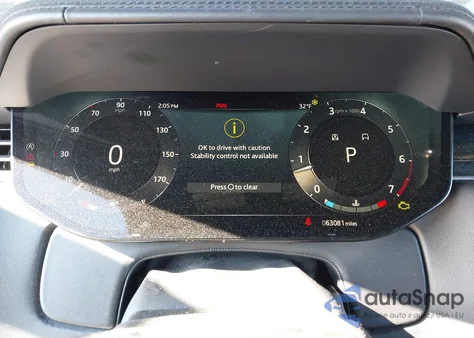 2023 Land Rover Range Rover P530 Se z USA, uszkodzony, nr VIN SALKP9E79PA056496